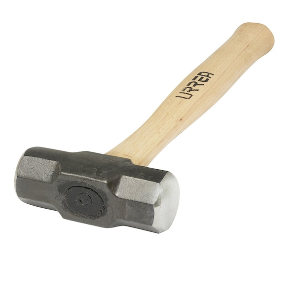 Steel octogonal sledge hammer 2Lb with 16" handle